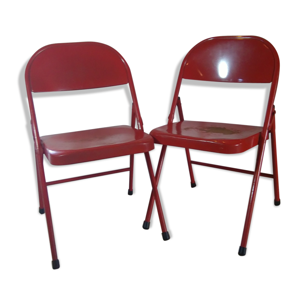 Paire de chaises Krueger édition originale américaine des années 50 |  Selency