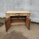 Parisian buffet in natural wood