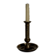 Large adjustable antique gold candlestick H20 D10