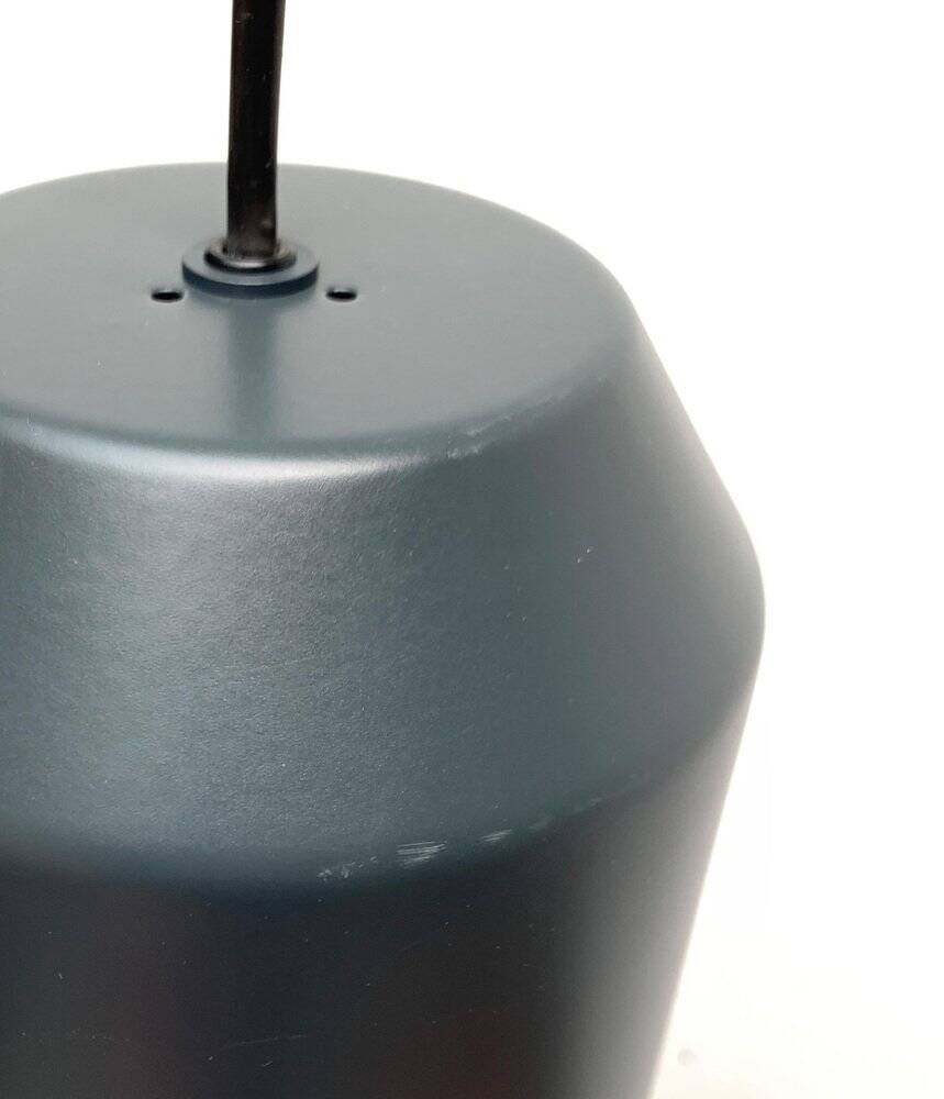 Minimalist bell-shaped pendant lamp in metal and glass, Italian by Sebastian Herkner for Classicon.