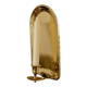 Single mid-century Swedish brass sconce