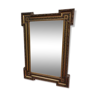 Mirror frame wooden beveled ice 90x65cm