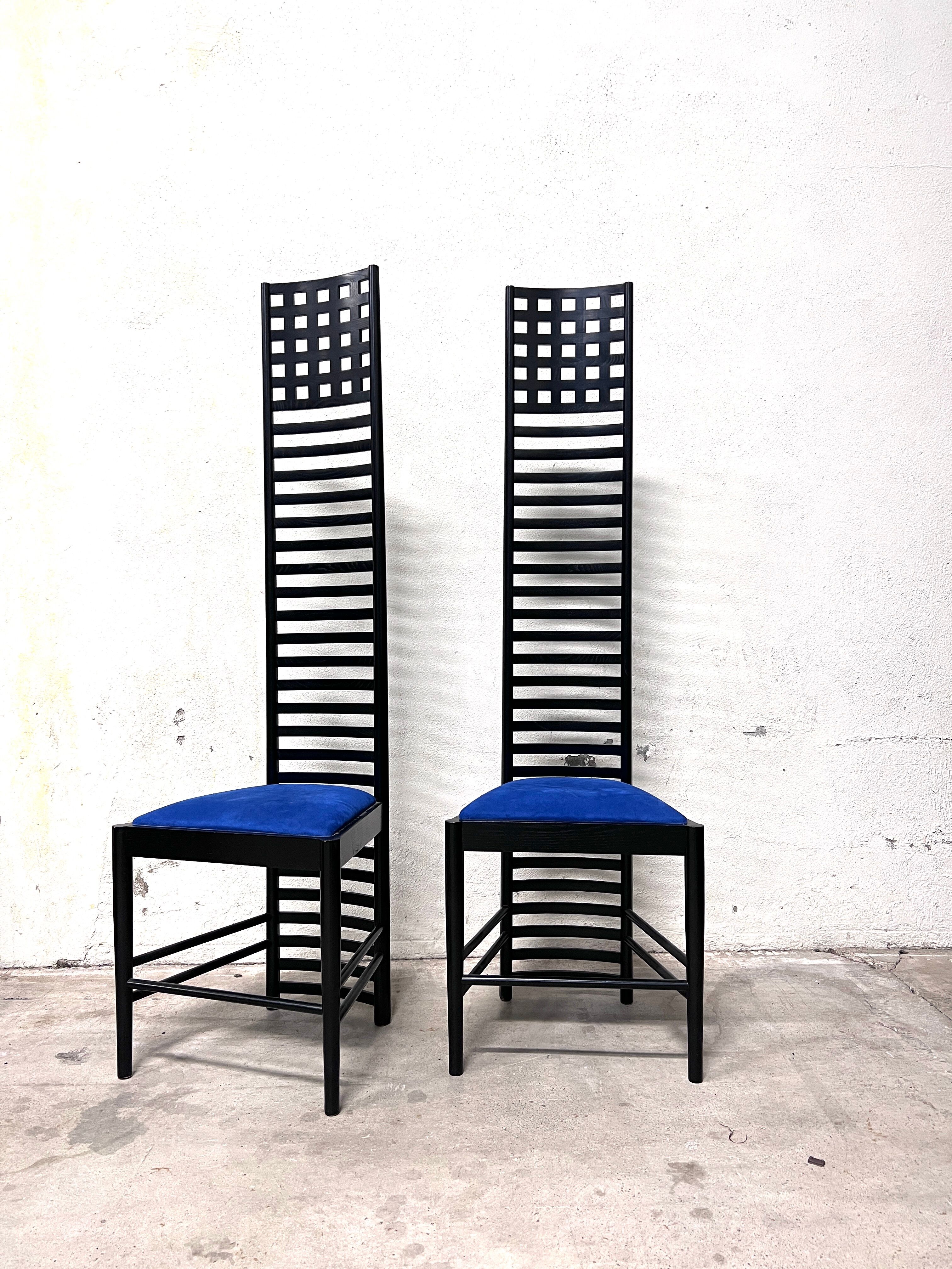Paire de chaises Hill House par Mackintosh