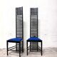 Paire de chaises Hill House par Mackintosh