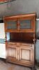 Buffet, vaisselier 2 corps en bois massif