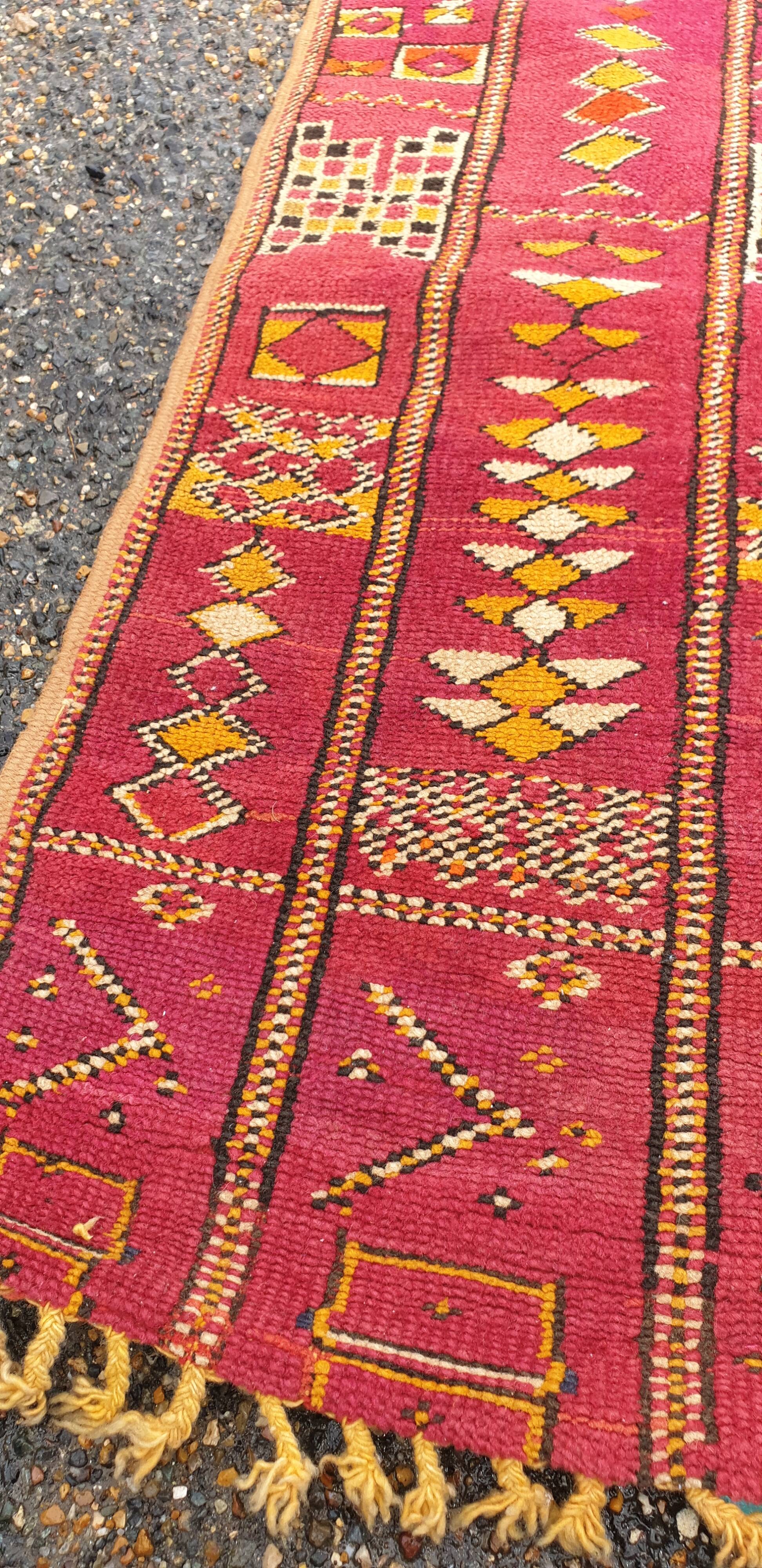 Vintage Berber rug