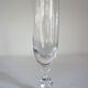 6 champagne flutes in Sèvres crystal, Choiseul model