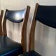 Lot de six chaises Scandinave en teck vintage 1960