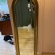 Large golden arch mirror, bevelled glass, 50/60.