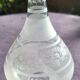 Carafe en verre mousseline 19ème
