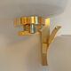 Double fire wall lamp