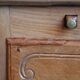 Petit bureau en chêne style Louis XV