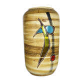 Pottery fat lava multicolor 546-40 vase made by Scheurich, 1960s