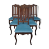 Set of 6 chairs in the style of Louis XV