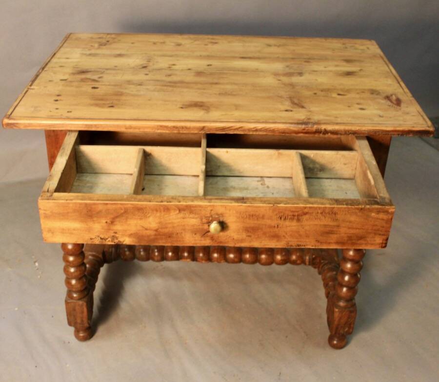 Louis XIII Writing Table with Rosary Feet