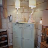 Painted old buffet