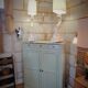 Buffet ancien peint