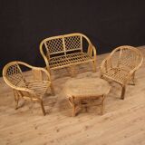 Italian wicker sofa from the 60s