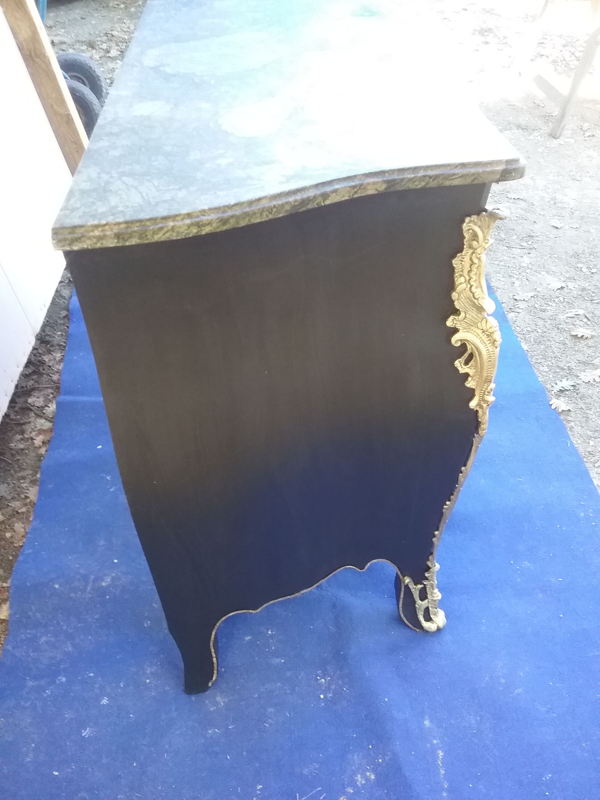 Commode style L. XV black