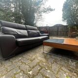 2 canapés cuir véritable fabrication italienne