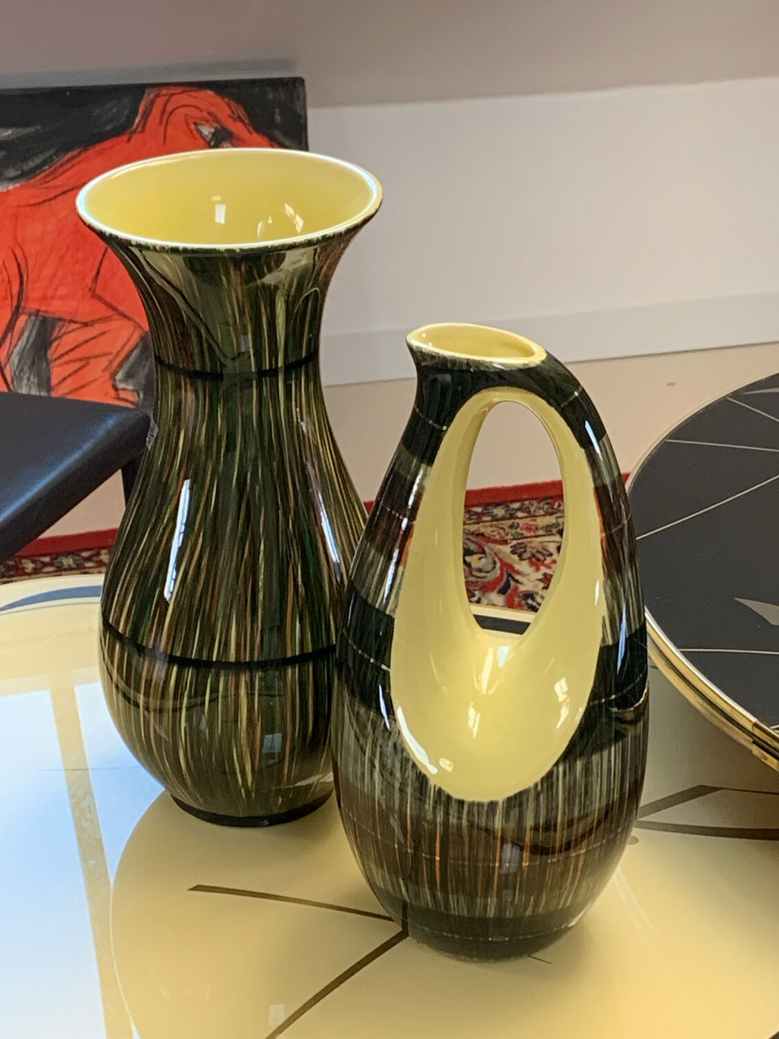 Set of St Clément vases