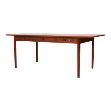 Bureau en teck Hans J. Wegner PP-312, années 1960