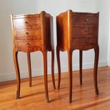 Pair of Louis XV style bedside tables