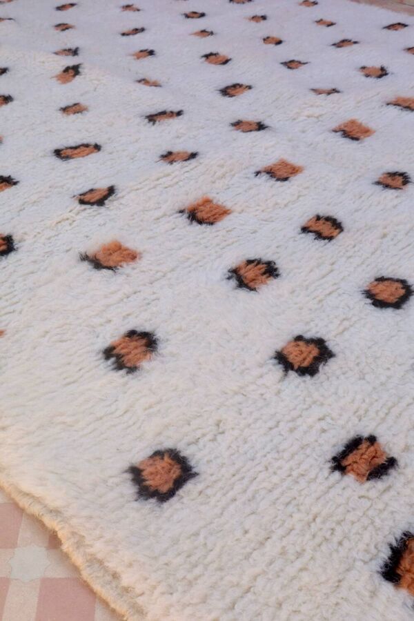 Tapis berbère léopard fait-main