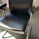 Walter Knoll Dining Chair - armchair / Leather and chrome chair