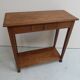 Antique oak sidetable