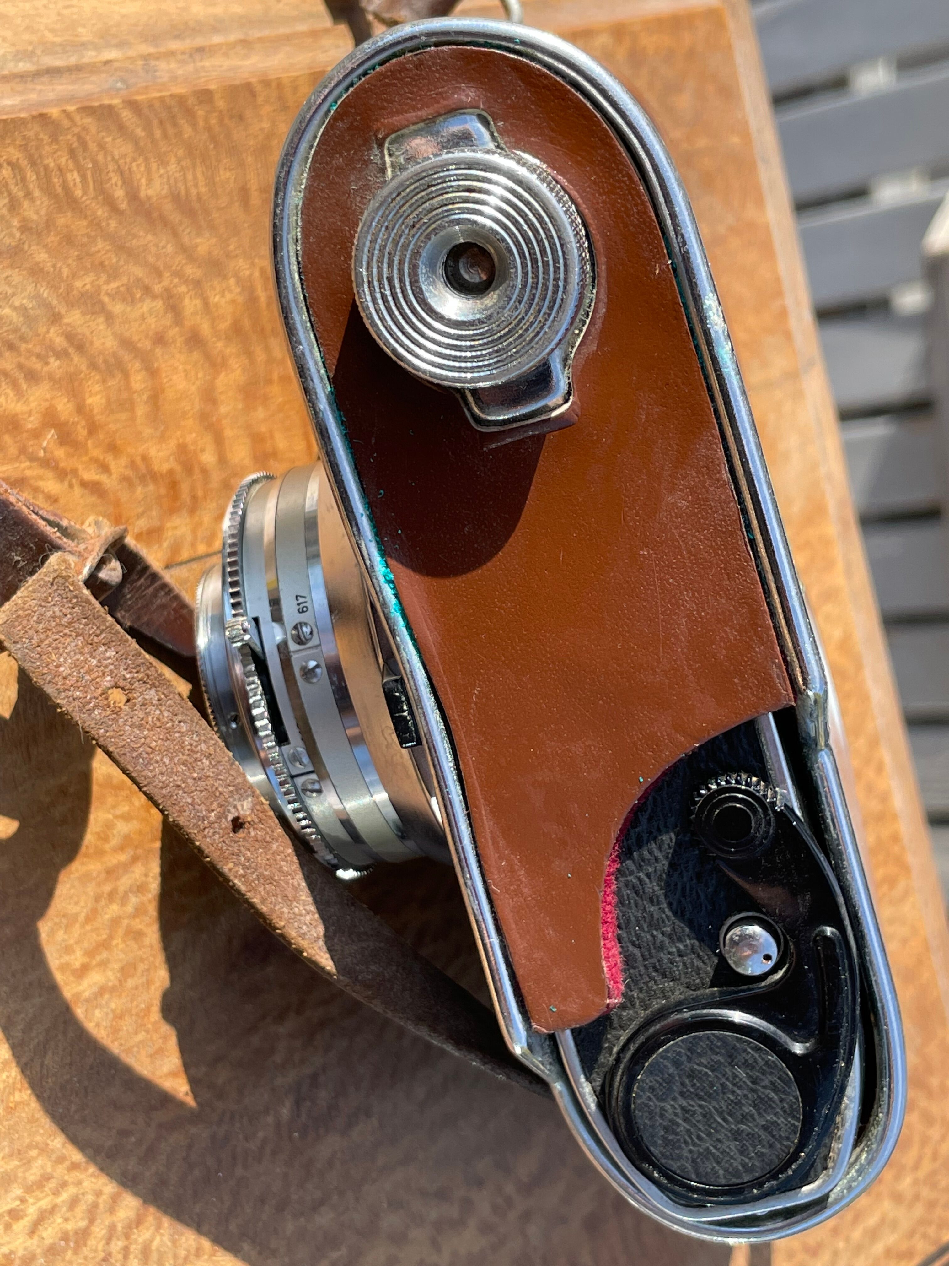 Appareil photo argentique vintage