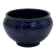 Vintage decorative bowl in cobalt blue ceramic.