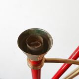 Vintage torchlight chandelier 1950