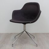 Palma chair from Offecct in dark gray fabric