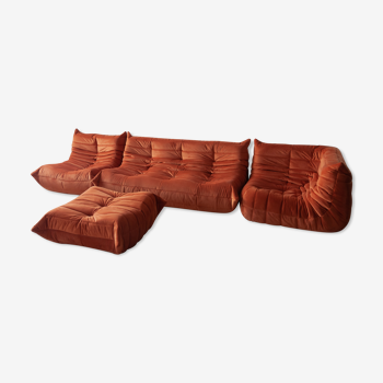 Togo sofa set model designed by Michel Ducaroy 1973