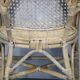 1970s Set of Four Rattan Chairs, Italy