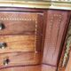 Pair of Louis XV style kidney-shaped bedside tables.