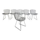 Set of 6 Knoll Harry Bertoia chairs