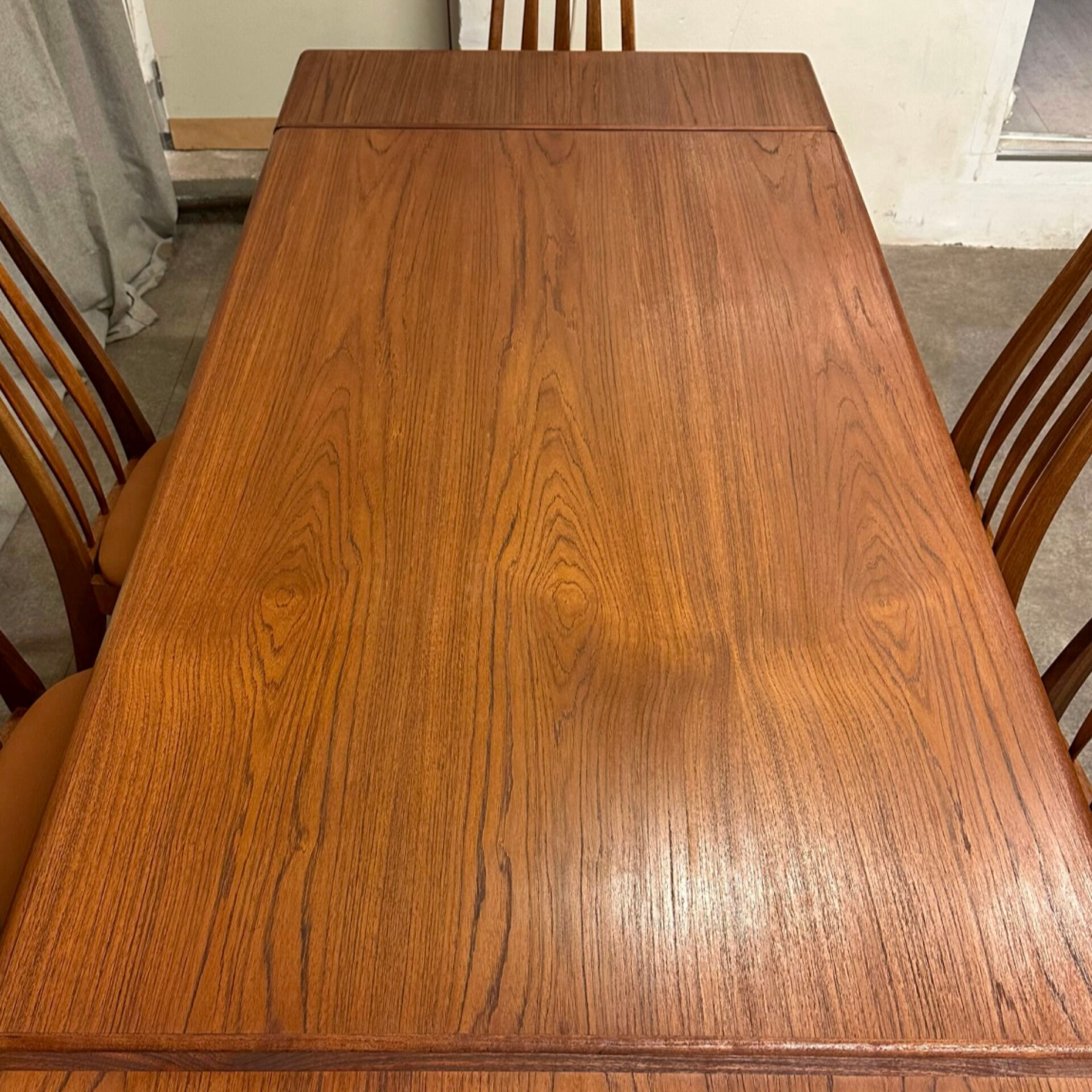 Teak dining table, 1960