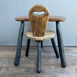 “Child” desk and chair – brutalist art