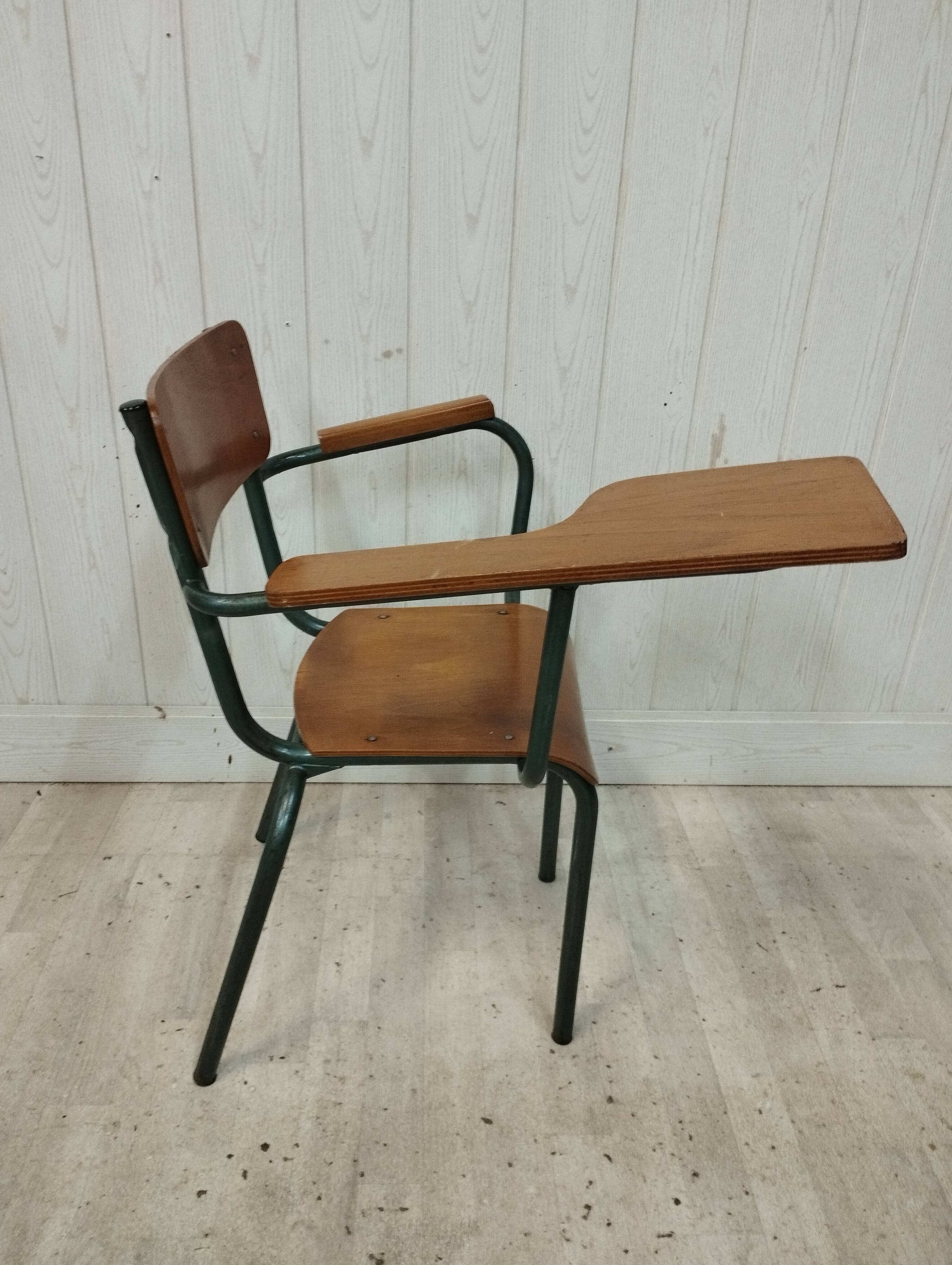 Old adult school chair