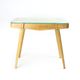 Table basse du milieu du siècle en chêne et verre, Tchécoslovaquie Années 1960