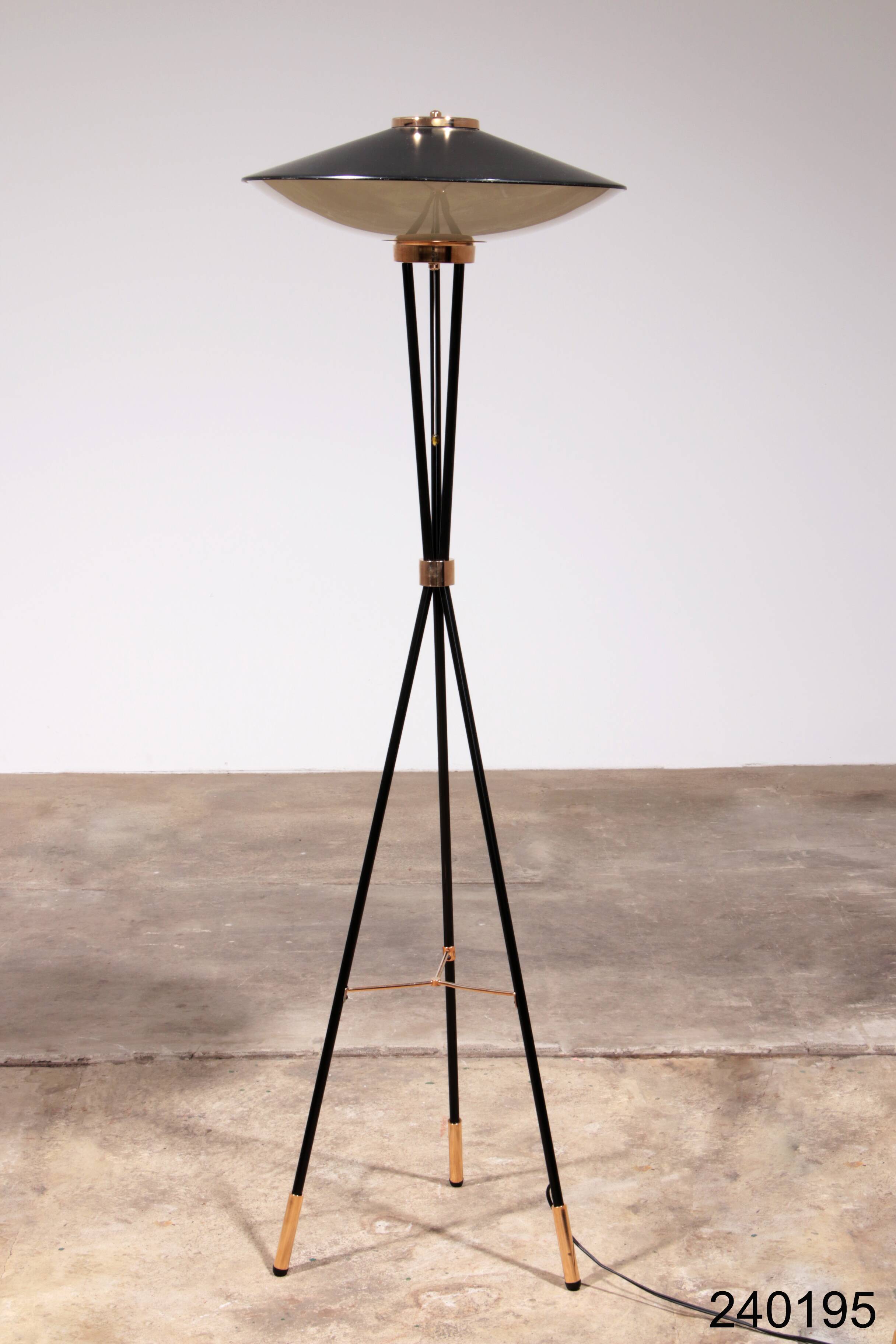 Mid-Century Italian Floor Lamp from Stilnovo, 1950s