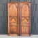 Pair of wooden doors, 19th century.