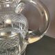 Cut crystal jug