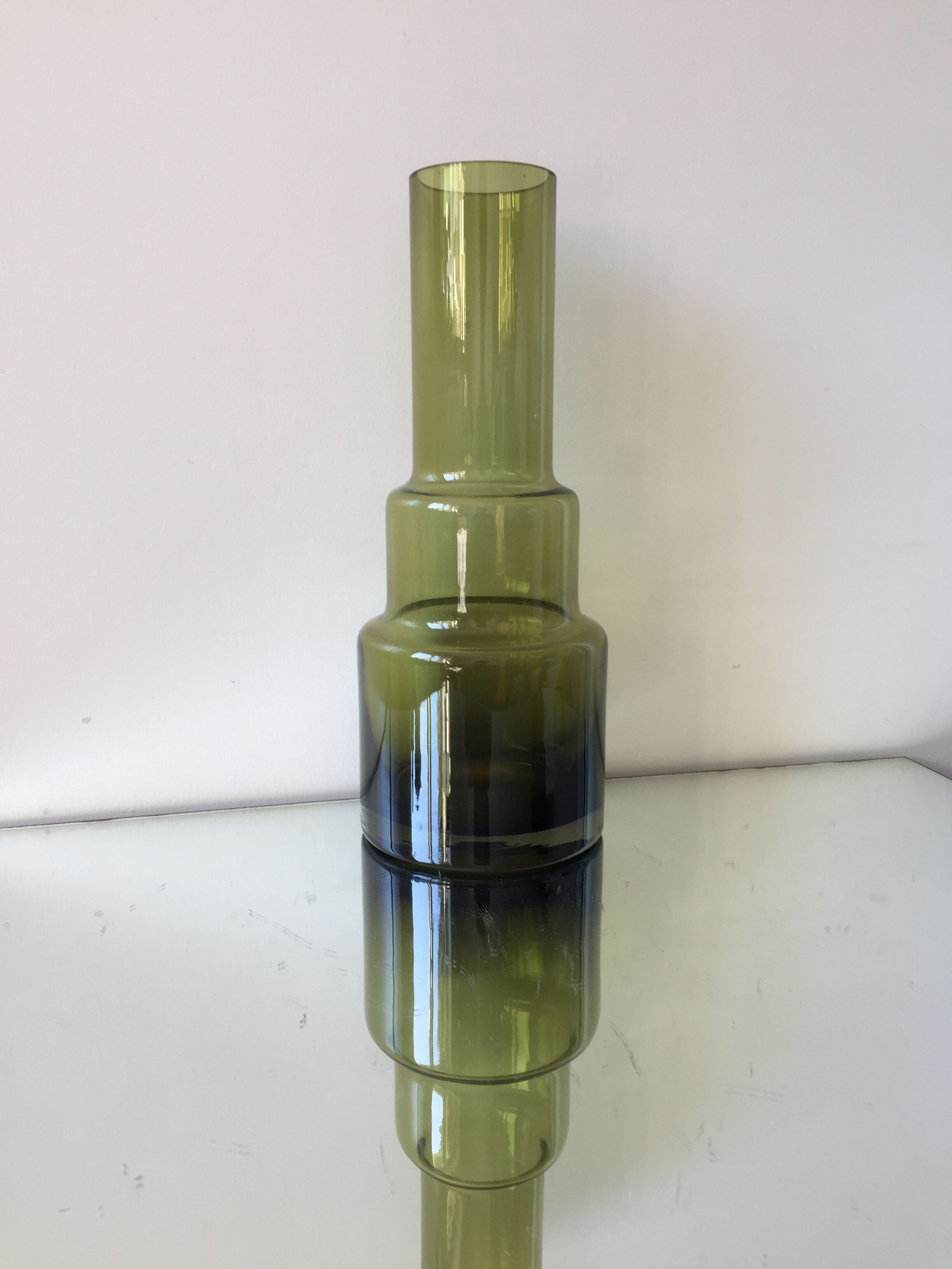 Finnish crystal vase 1960