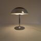 Large Space Age chrome table lamp by Fagerhults, Sweden, 1970s.