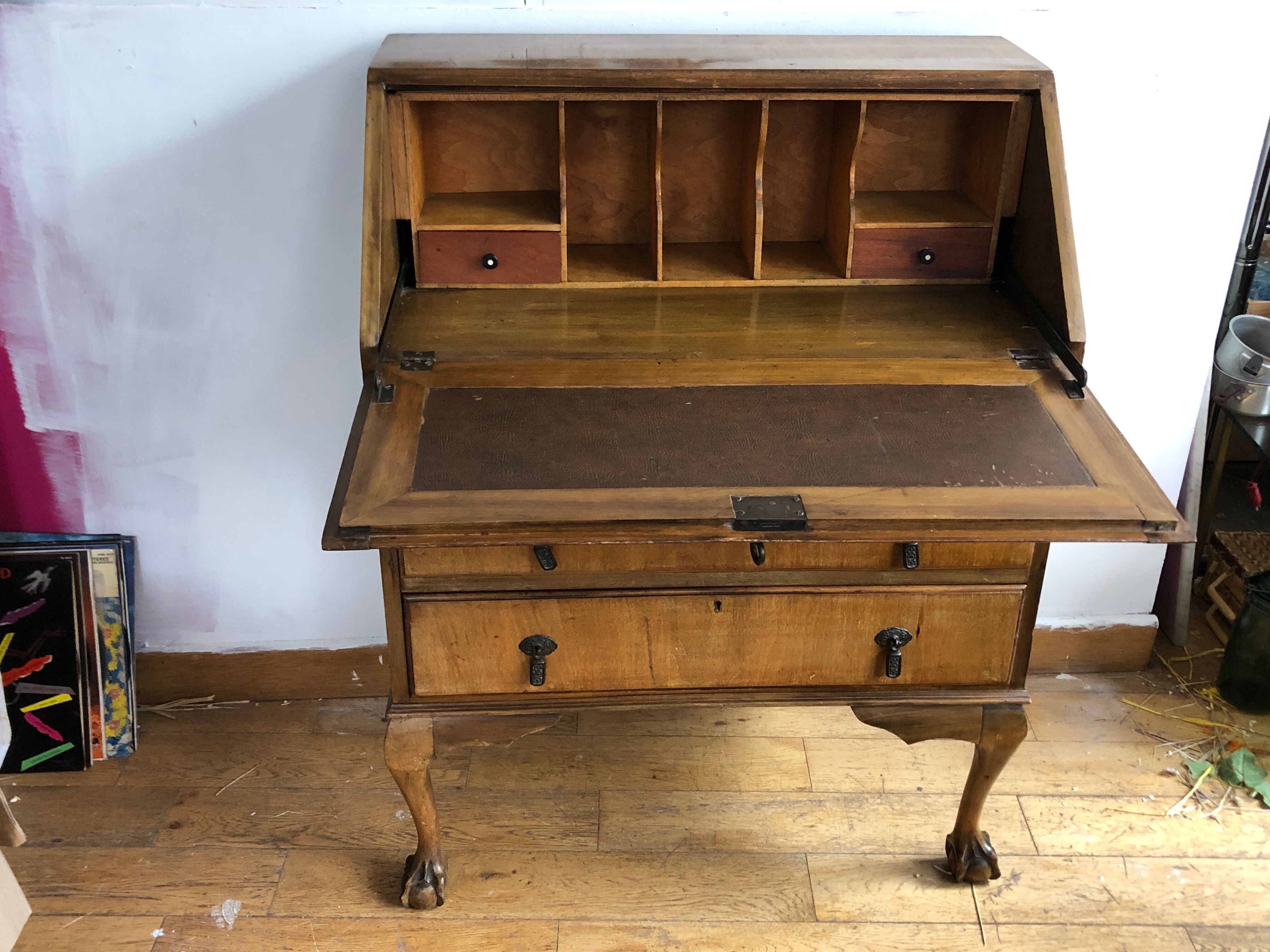 English secretary Chippendale style