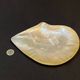 Large mother-of-pearl oyster natural pearl trinket dish from the 70s
