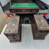 Antique carved desk